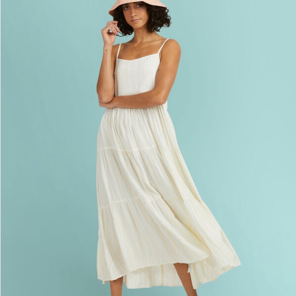 Billabong tropic haze stripe Maxi Dress